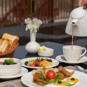 Riverbank Jungle Resort- Breakfast