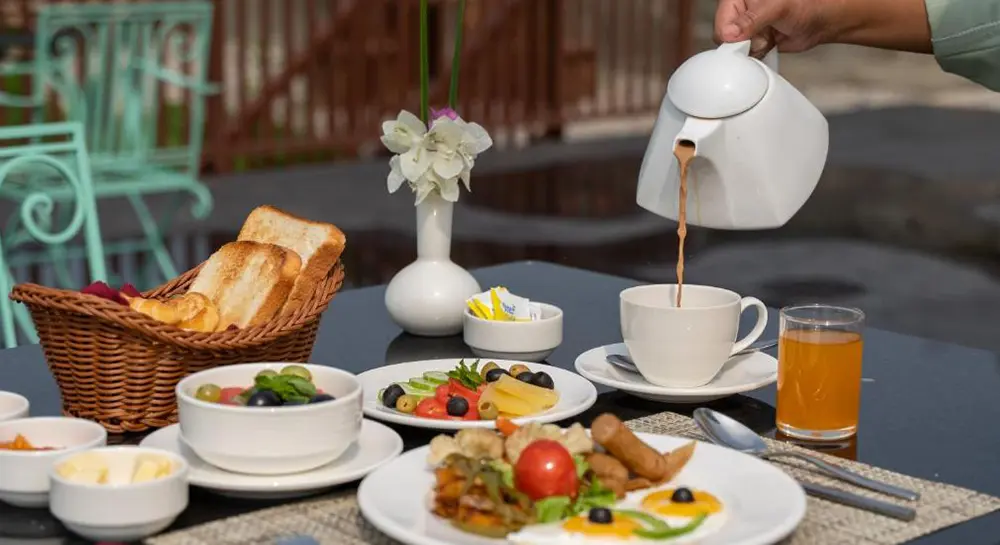 Riverbank Jungle Resort- Breakfast