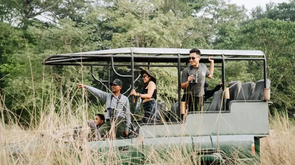 Jeep Safari At Kasara Family Jungle Safari Chitwan