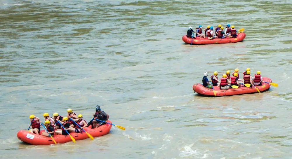 Trishuli River and Chitwan Jungle Adventures .